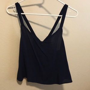 TOBI navy blue blouse. Size S.